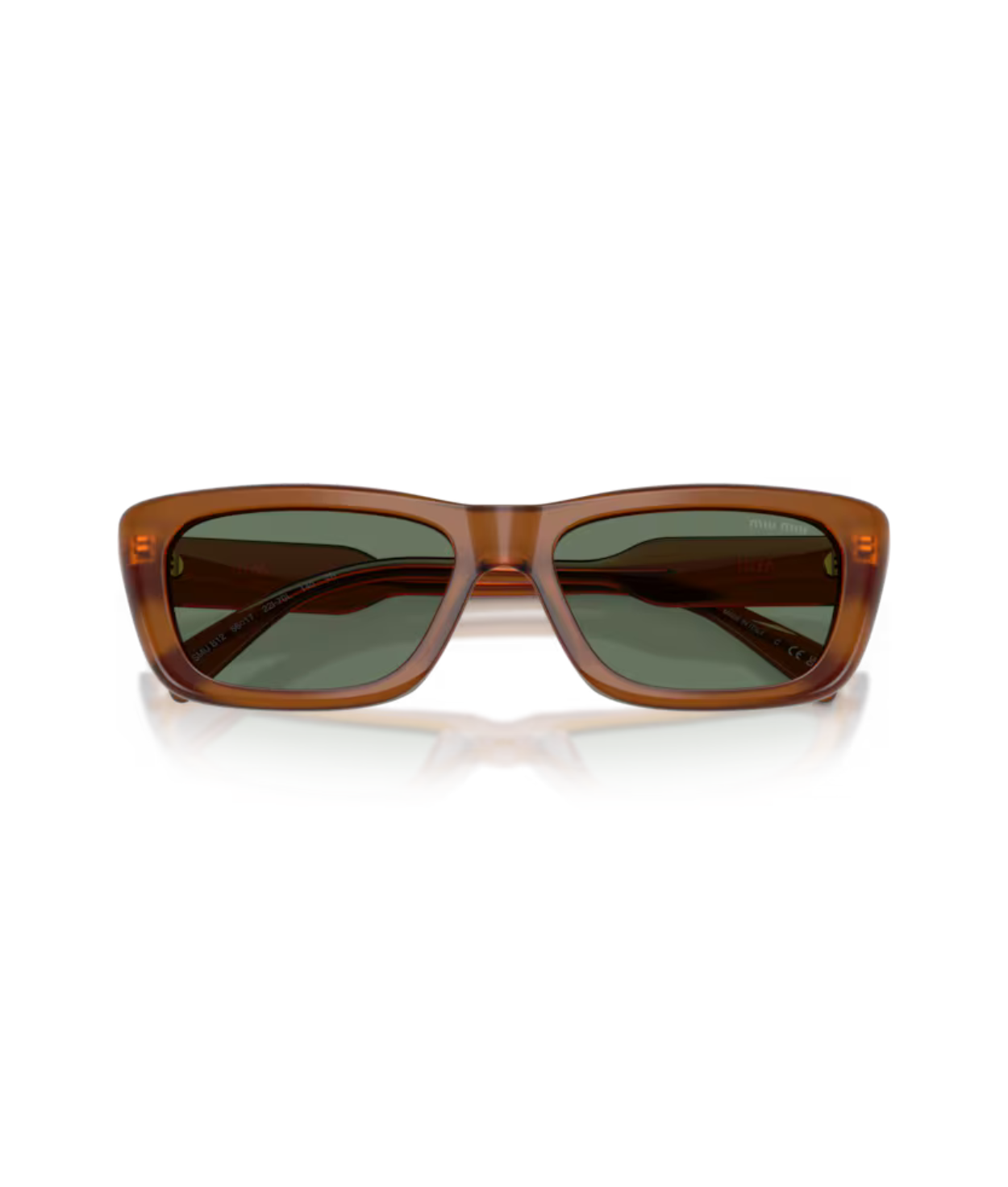 Amber-Dark green