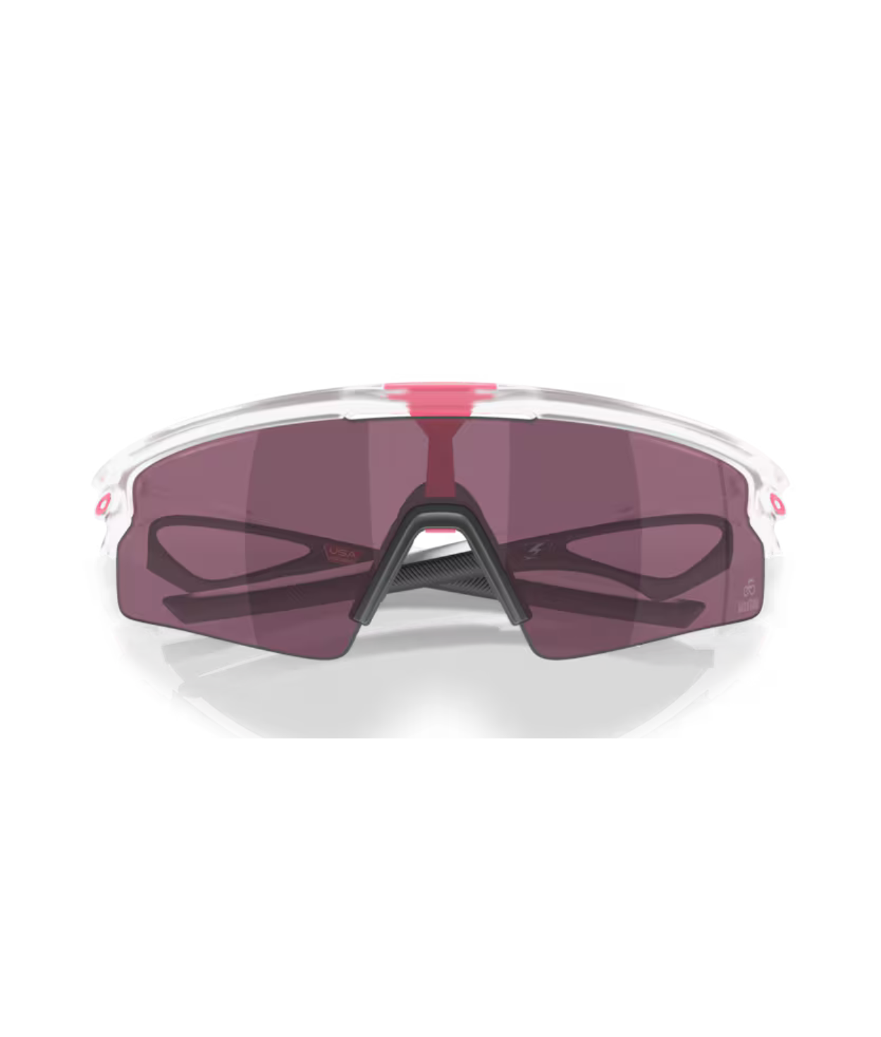Matte clear-Prizm road black
