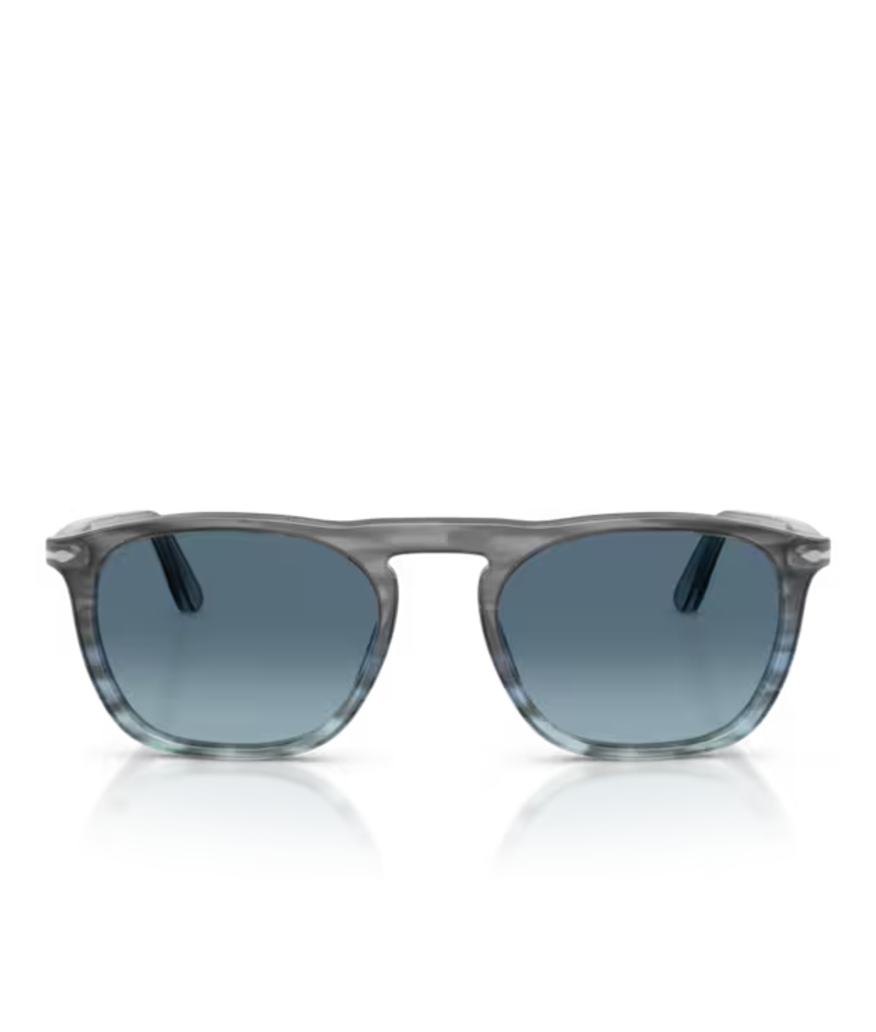 Striped grey gradient blue-Azure gradient blue