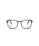 Transparent denim blue