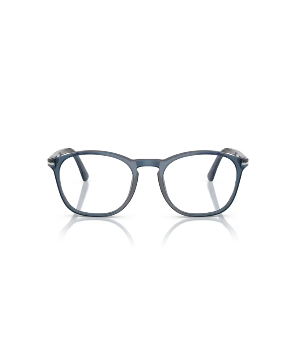 Transparent denim blue