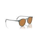 Dusty Aqua-Cognac