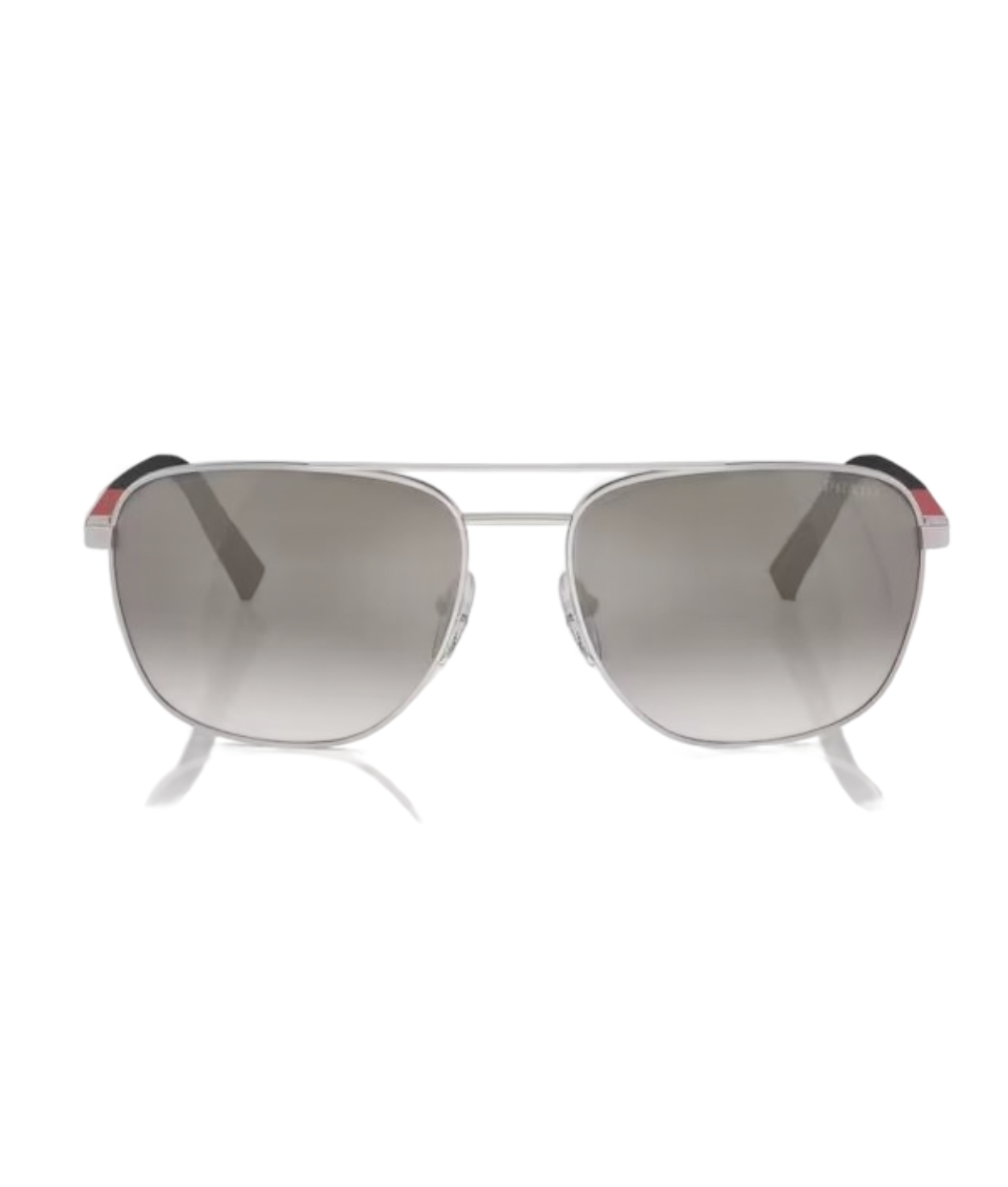 Silver-Gradient grey mirror silver