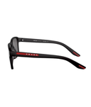 Black rubber-Dark grey polarized