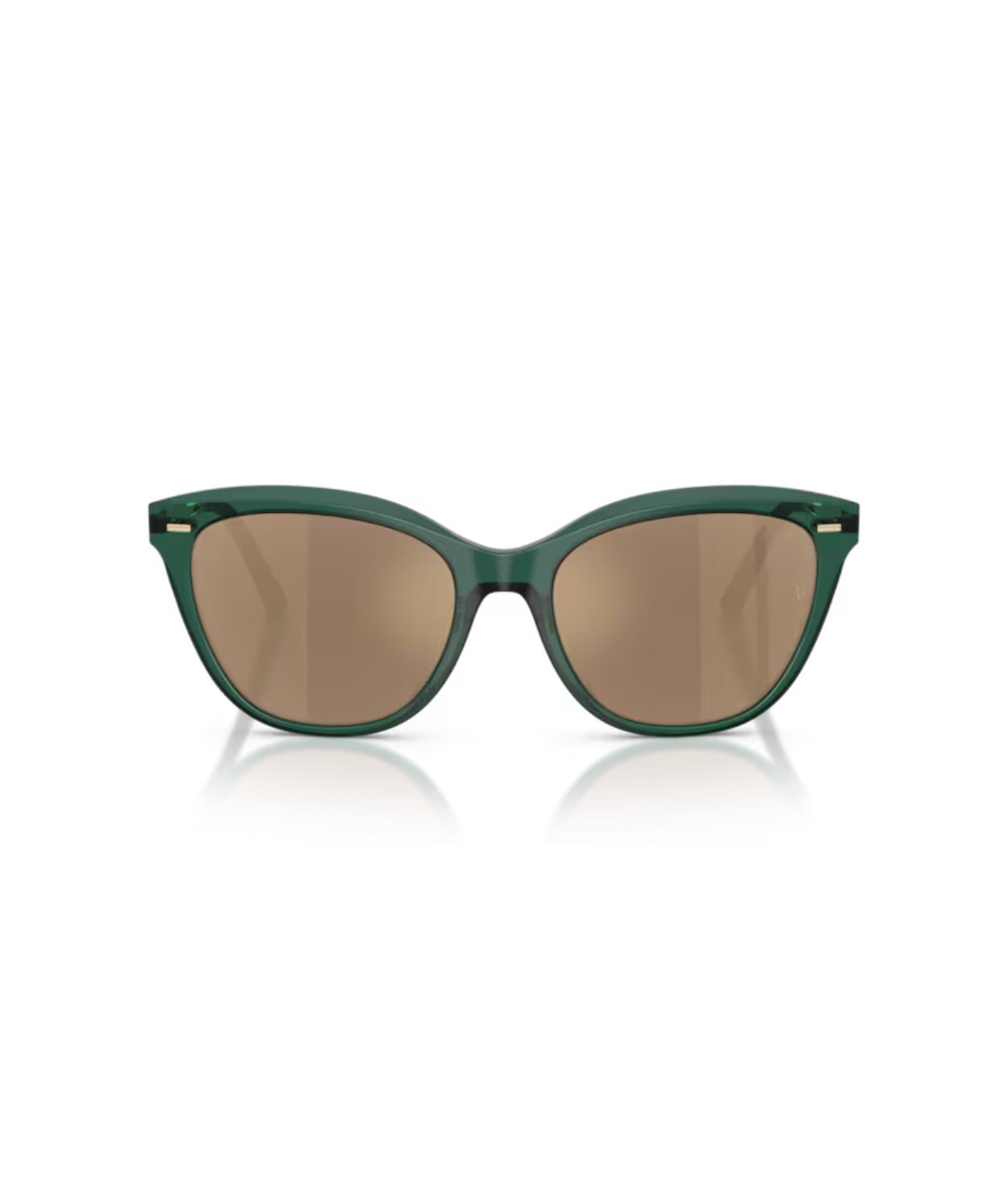 Translucent dark teal-Desert flash mirror