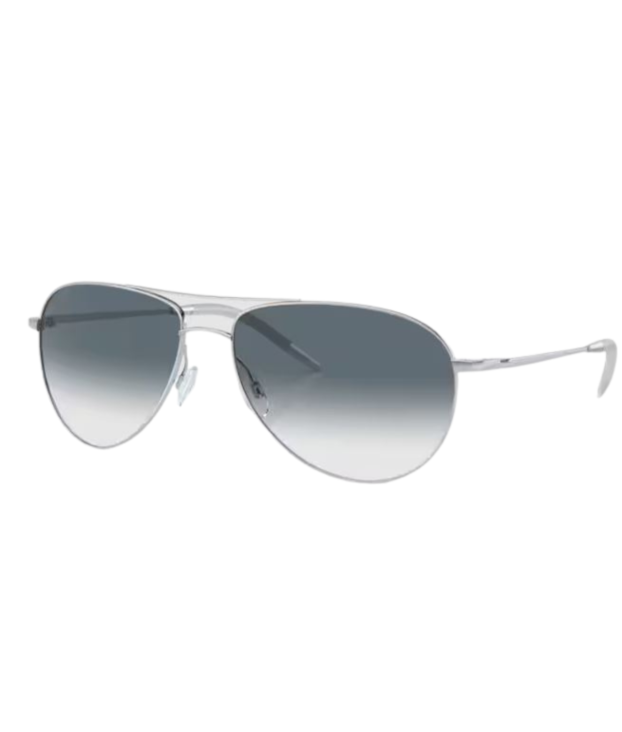 Silver-Clear gradient blue