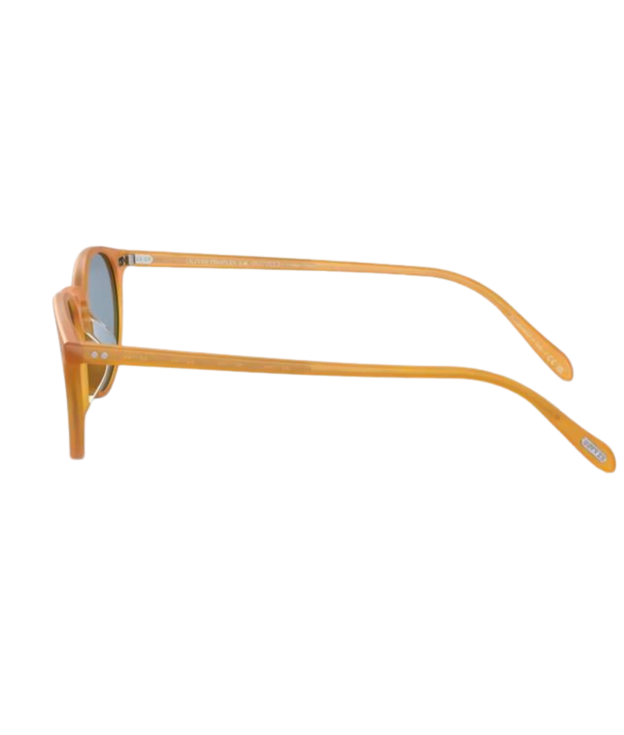 Semi-matte amber tortoise-Cobalto