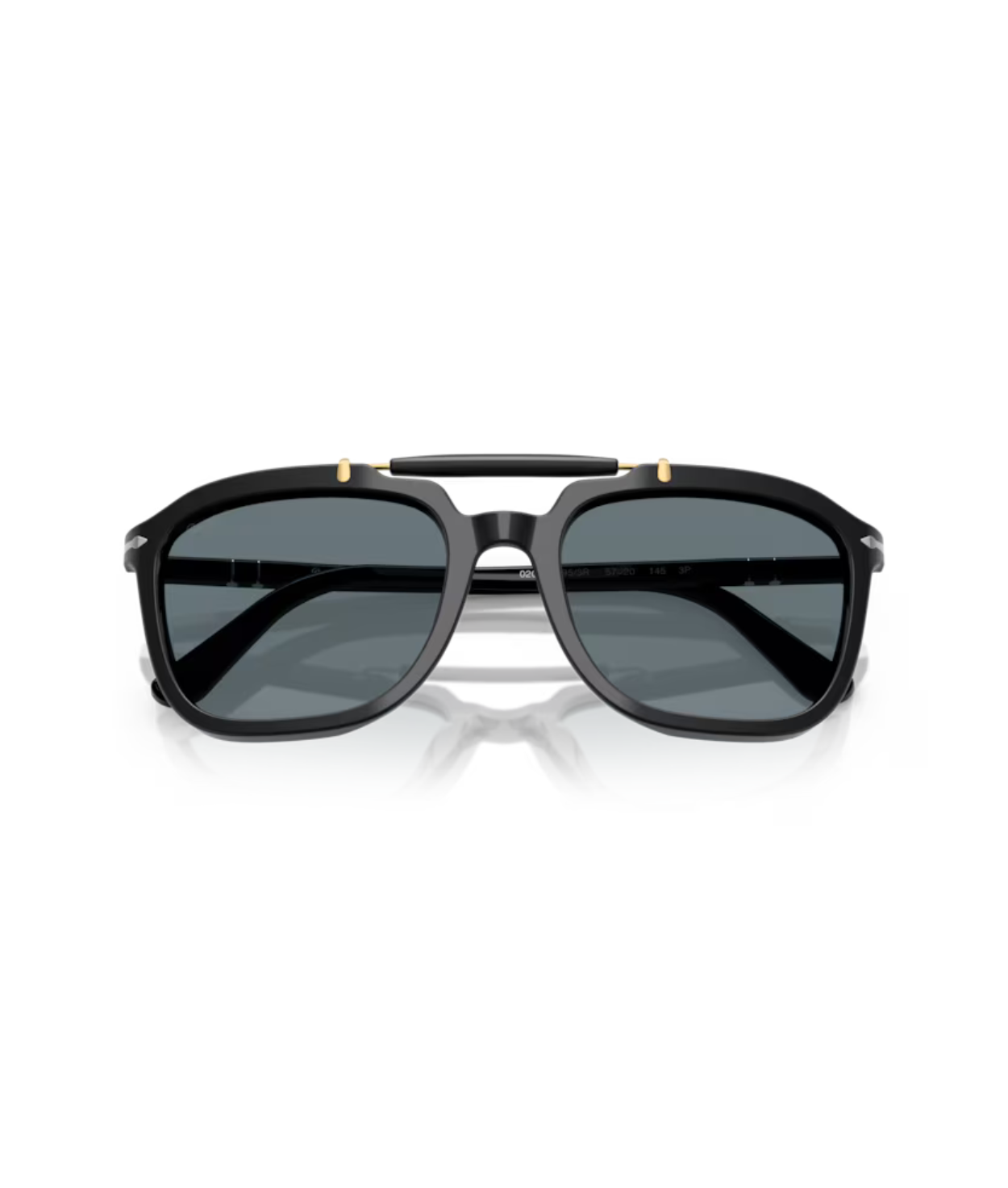 Black-Dark blue polarized