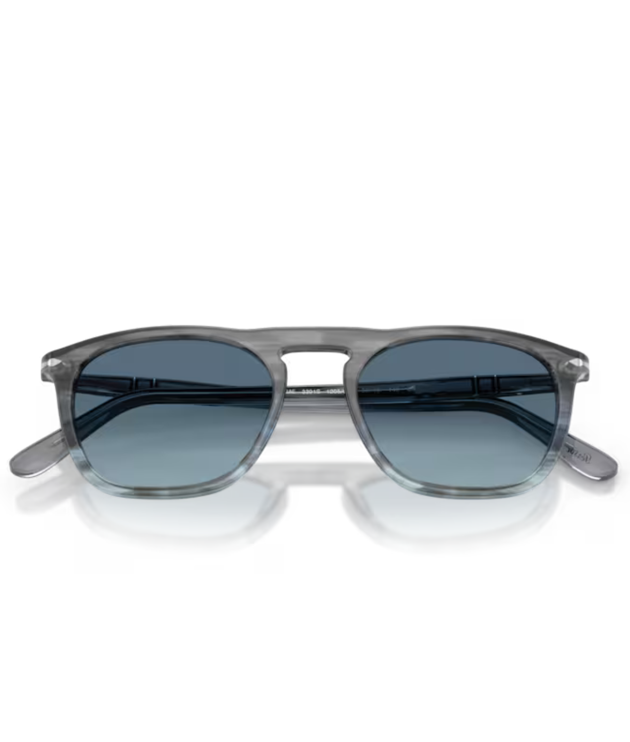 Striped grey gradient blue-Azure gradient blue