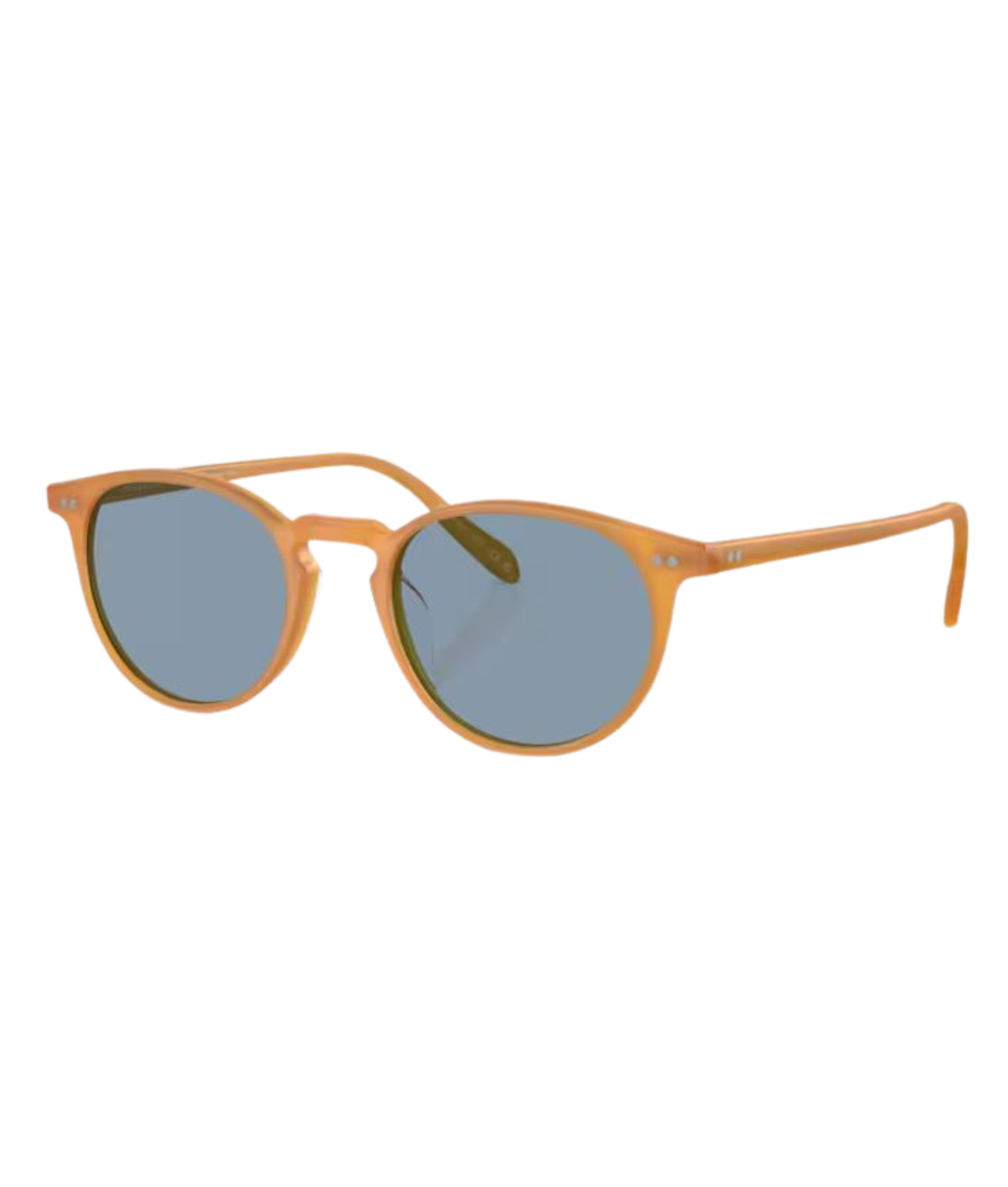 Semi-matte amber tortoise-Cobalto