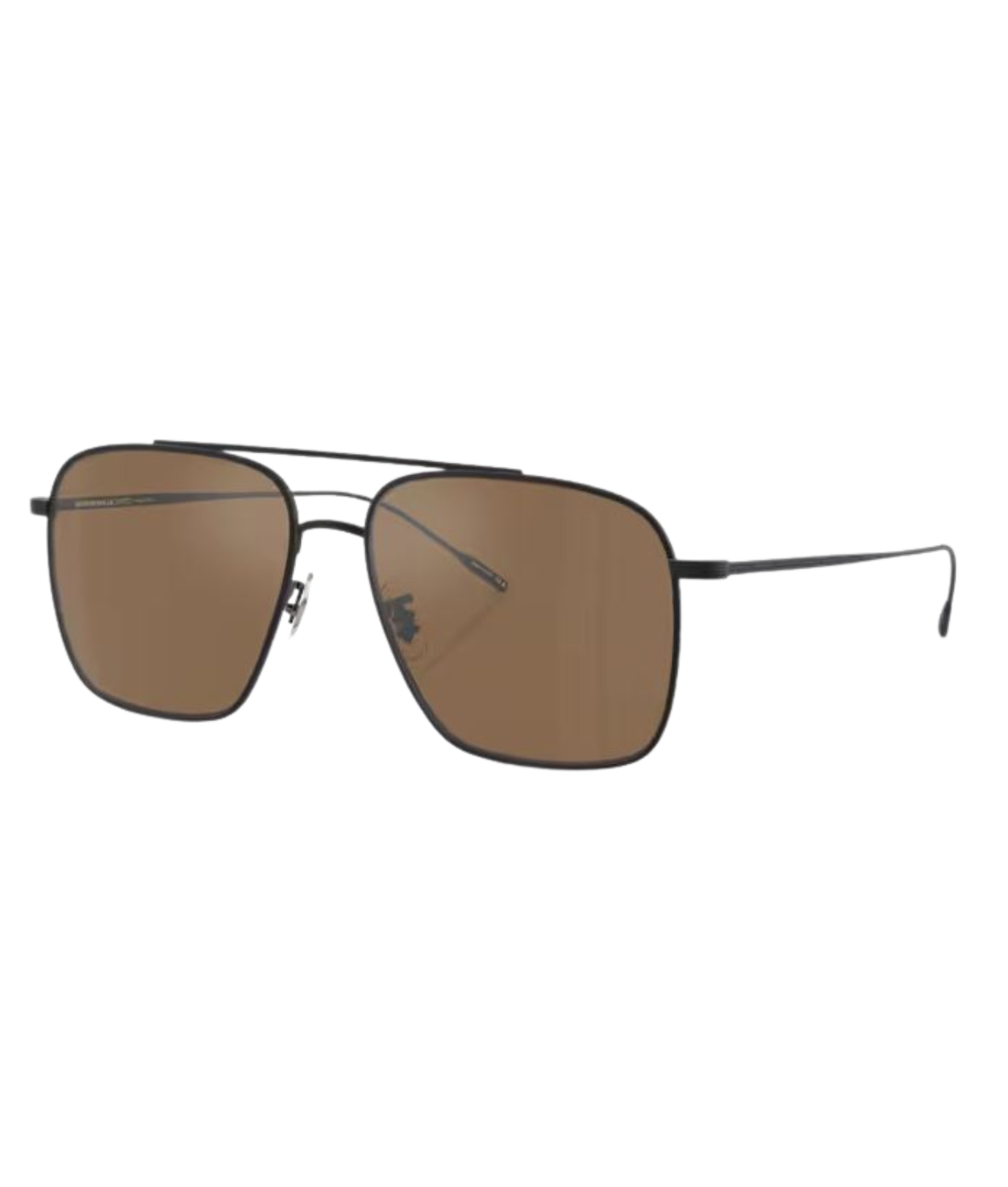 Matte black-Cognac mirror
