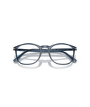 Transparent denim blue