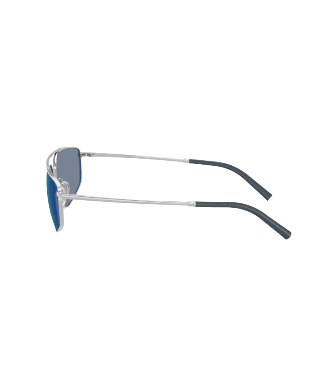 Brushed silver-Marine flash mirror