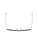 Solid Black Polished Gold