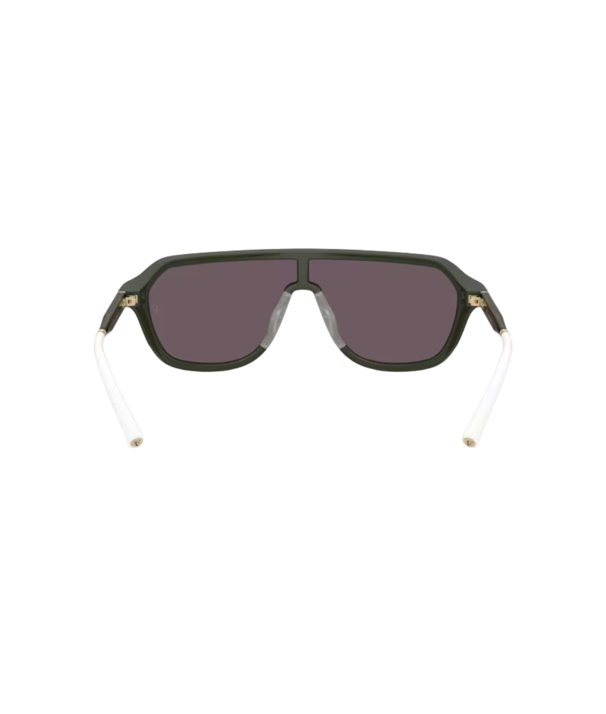 Semi-matte green smoke-Royal purple mirror
