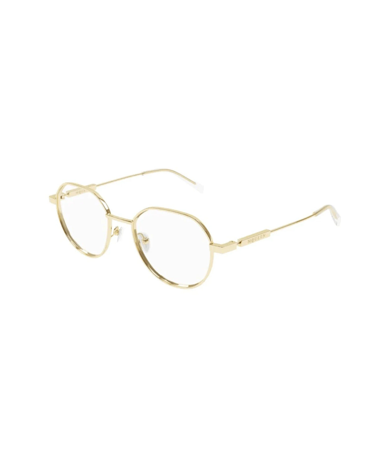 Alexander McQueen AM0479O Oval Eyeglasses-Bold, avant-garde aesthetics-VISIONMOOD