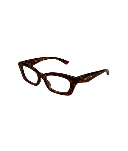 Alexander McQueen AM0474O Rectangle Eyeglasses-Bold, avant-garde aesthetics-VISIONMOOD