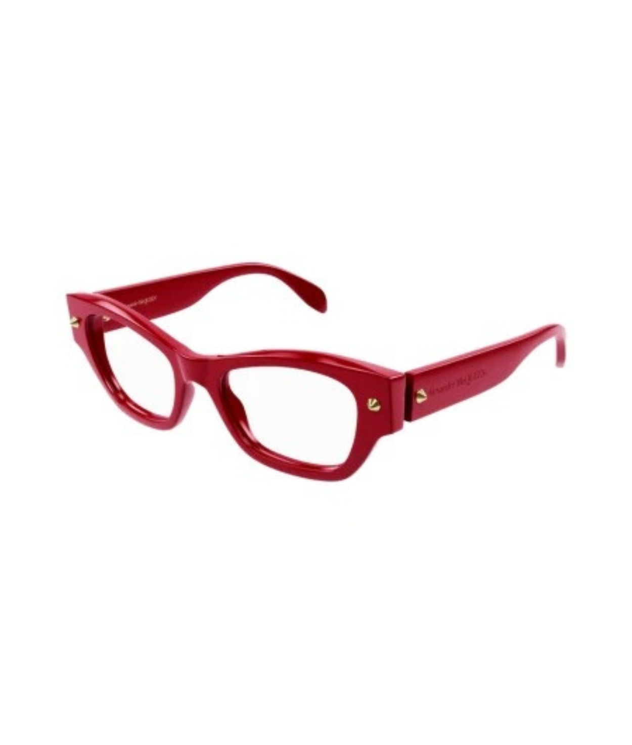 Alexander McQueen AM0429O Square Eyeglasses-Bold, avant-garde aesthetics-VISIONMOOD