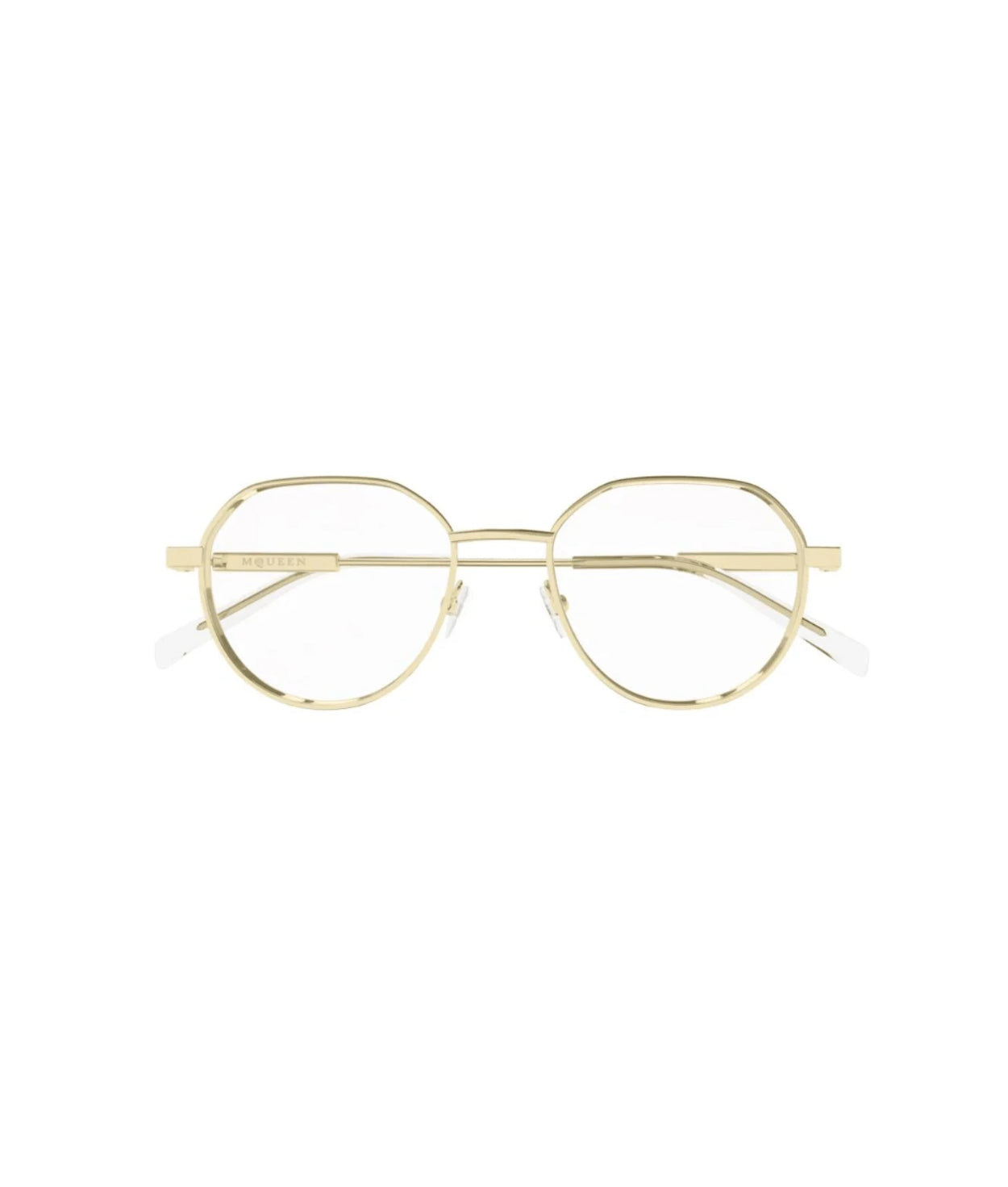 Alexander McQueen AM0479O Oval Eyeglasses-Bold, avant-garde aesthetics-VISIONMOOD