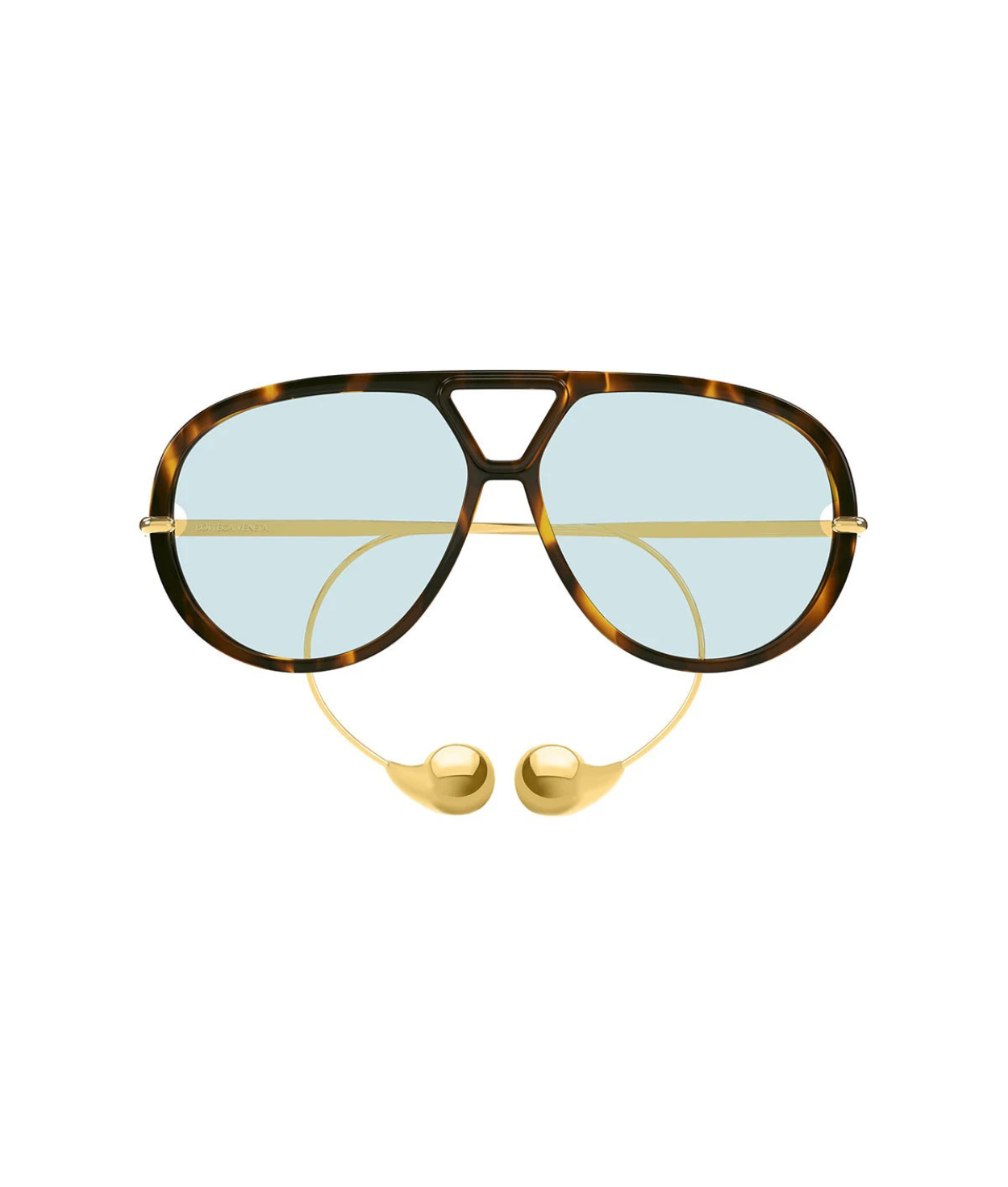 Shiny Dark Havana-Light Green