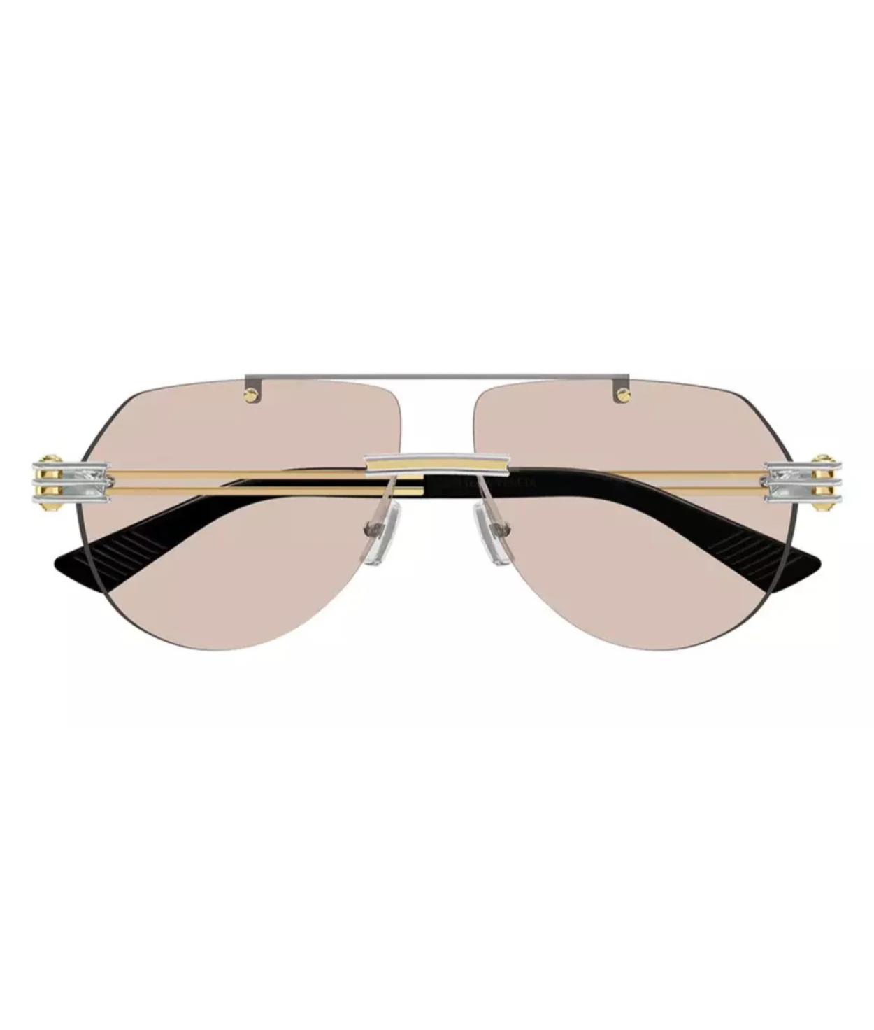 Bottega Veneta Bolt BV1342S Geometric Sunglasses-Refined Italian craftsmanship- VISIONMOOD