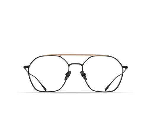 Brett Eliot Geometric Eyeglasses-Handcrafted titanium" and "modern, masculine aesthetic- VISIONMOOD