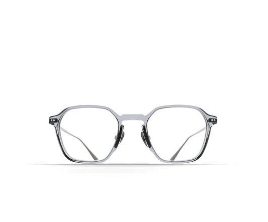 Brett Aston Square Eyeglasses-Handcrafted titanium" and "modern, masculine aesthetic- VISIONMOOD