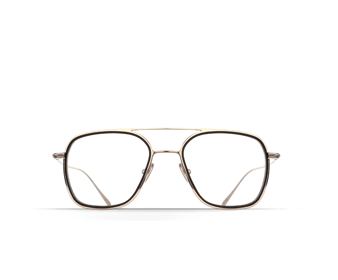 Brett Niki Geometric Eyeglasses-Handcrafted titanium" and "modern, masculine aesthetic- VISIONMOOD