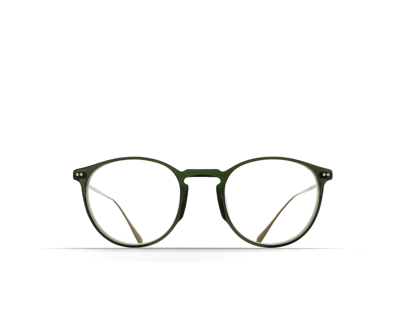 Brett Miles Round Eyeglasses-Handcrafted titanium" and "modern, masculine aesthetic- VISIONMOOD