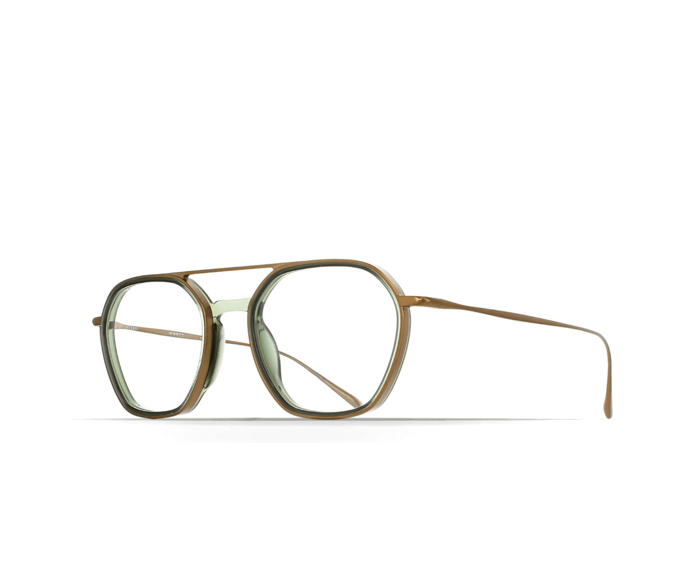 Brett Giacomo Geometric Eyeglasses-Handcrafted titanium" and "modern, masculine aesthetic- VISIONMOOD