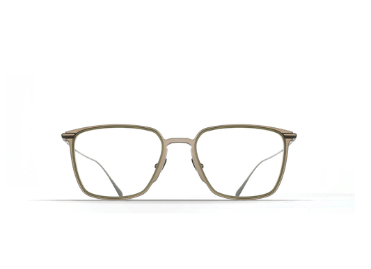 Brett Nelson Square Eyeglasses-Handcrafted titanium" and "modern, masculine aesthetic- VISIONMOOD