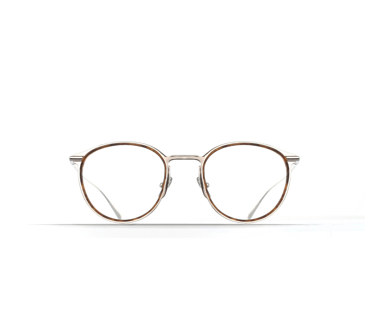 Brett Mario Round Eyeglasses-Handcrafted titanium" and "modern, masculine aesthetic- VISIONMOOD