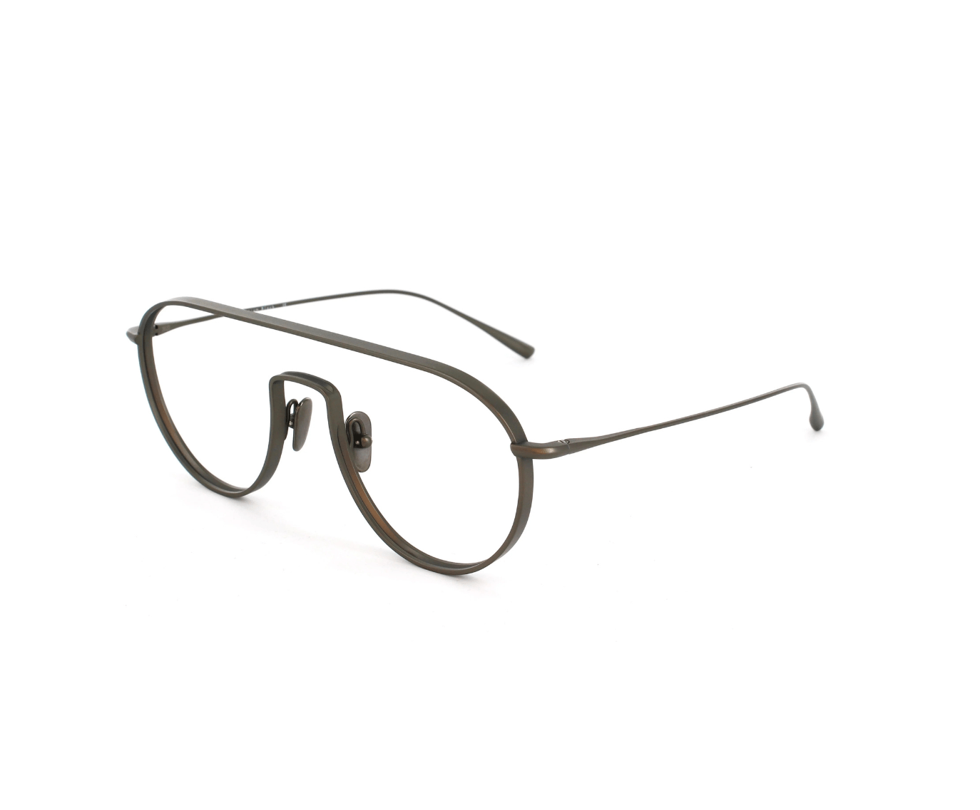 Brett Desmond Qstom Medium Eyeglasses-Handcrafted titanium" and "modern, masculine aesthetic- VISIONMOOD