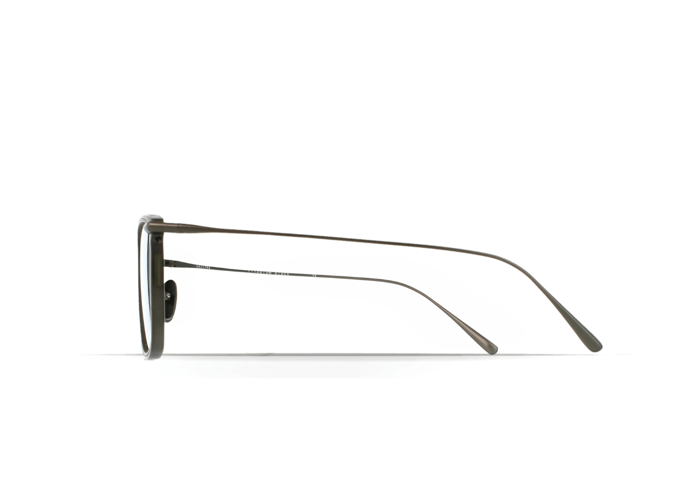 Brett Nelson Square Eyeglasses-Handcrafted titanium" and "modern, masculine aesthetic- VISIONMOOD