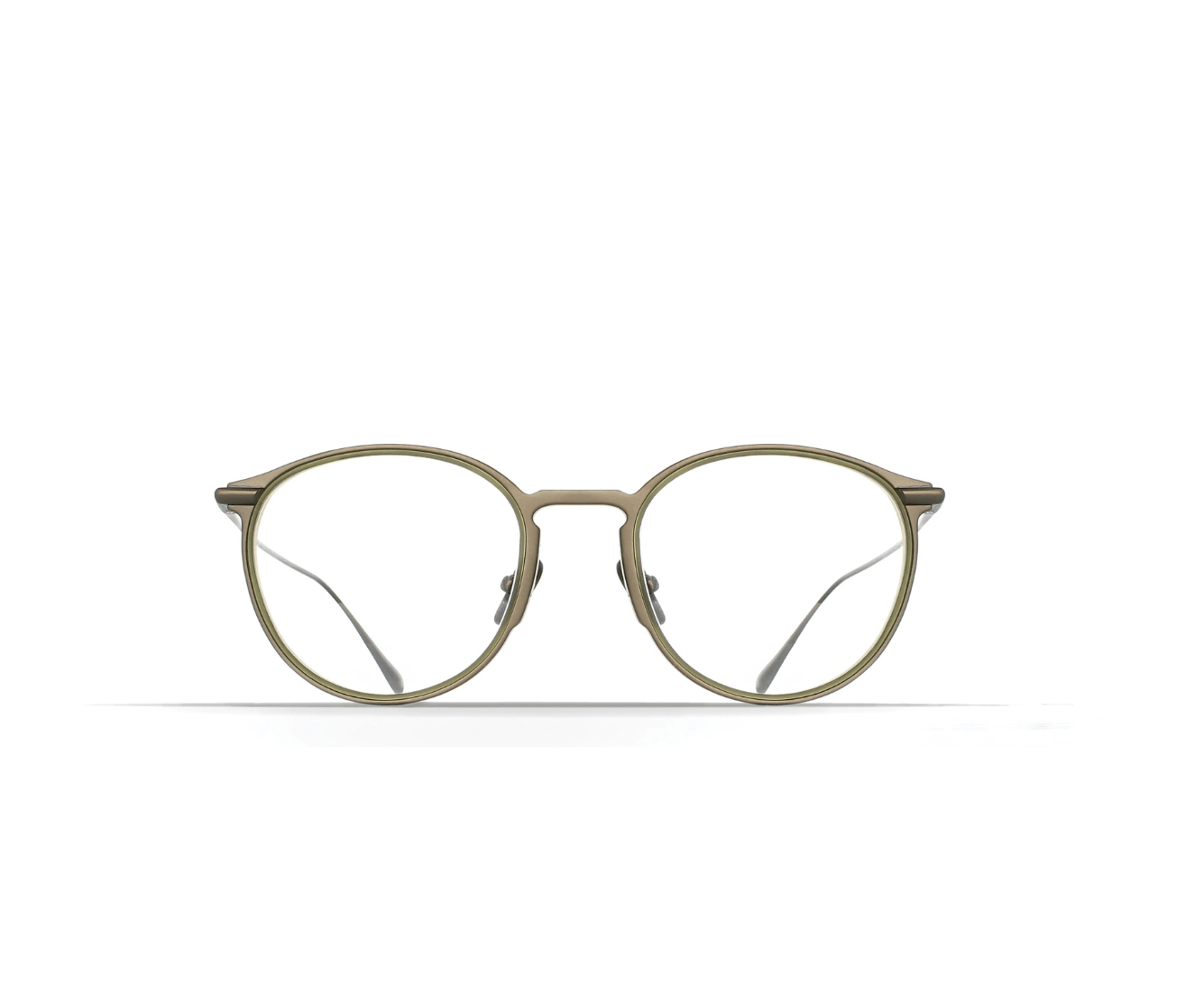 Brett Mario Round Eyeglasses-Handcrafted titanium" and "modern, masculine aesthetic- VISIONMOOD