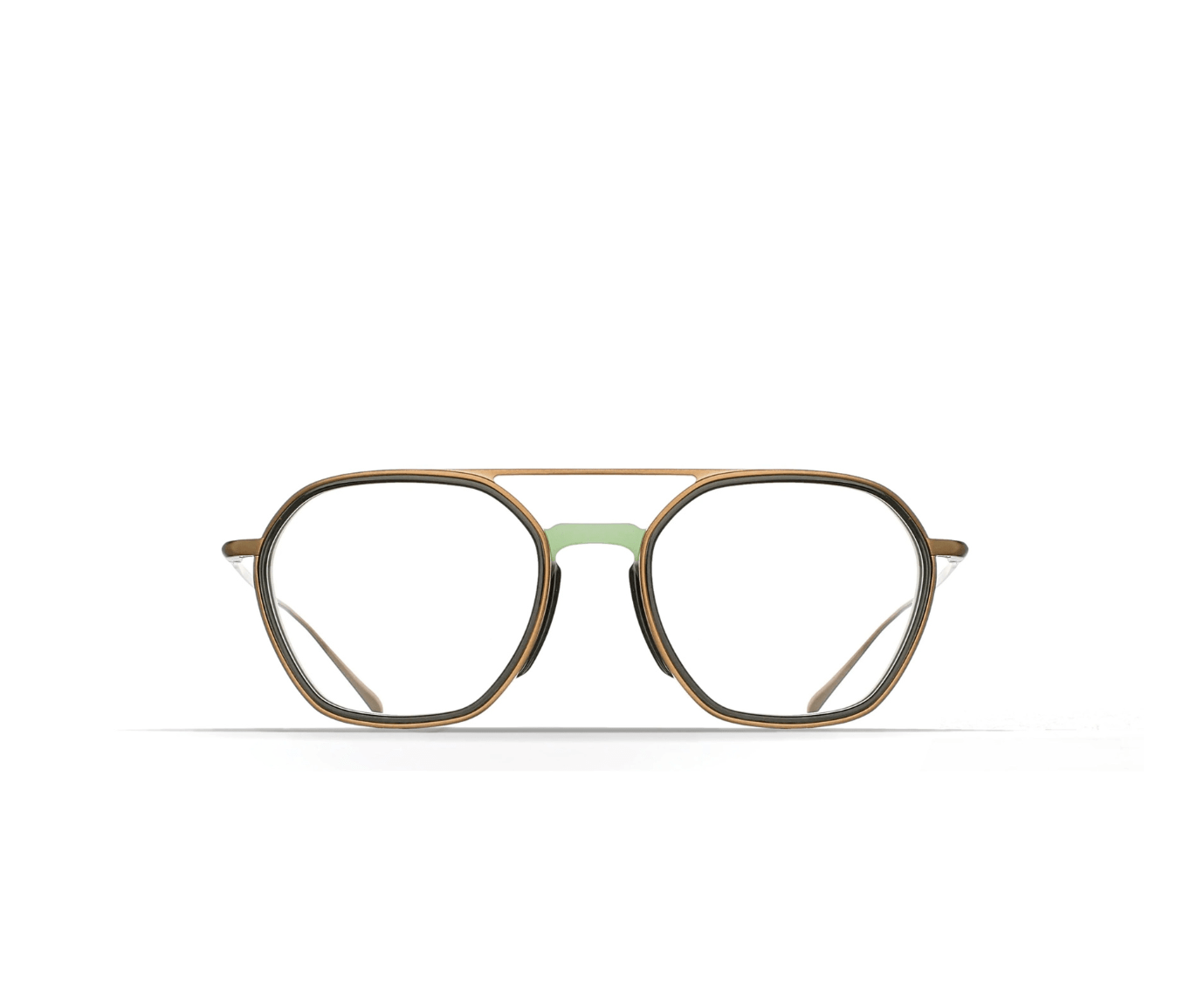 Brett Giacomo Geometric Eyeglasses-Handcrafted titanium" and "modern, masculine aesthetic- VISIONMOOD