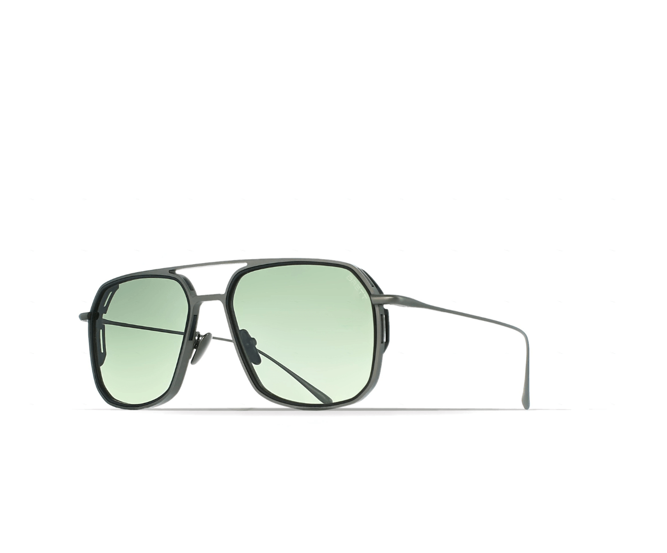 Brett Louis Sun Geometric Sunglasses-Handcrafted titanium" and "modern, masculine aesthetic- VISIONMOOD