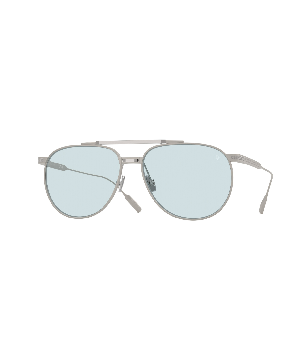 Argento sabbiato-Blue transition