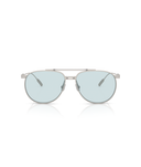 Argento sabbiato-Blue transition