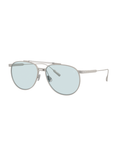 Argento sabbiato-Blue transition