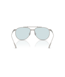 Argento sabbiato-Blue transition
