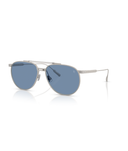 Argento sabbiato-Blue transition