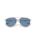 Argento sabbiato-Blue transition