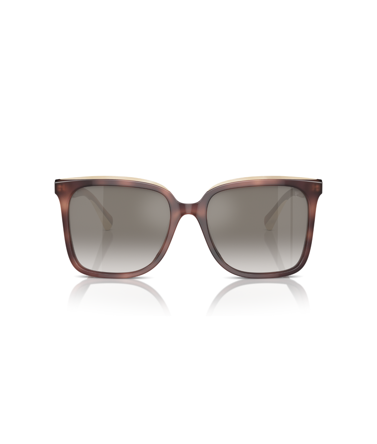 Havana ortensia/panama-Gradient grey mirror silver