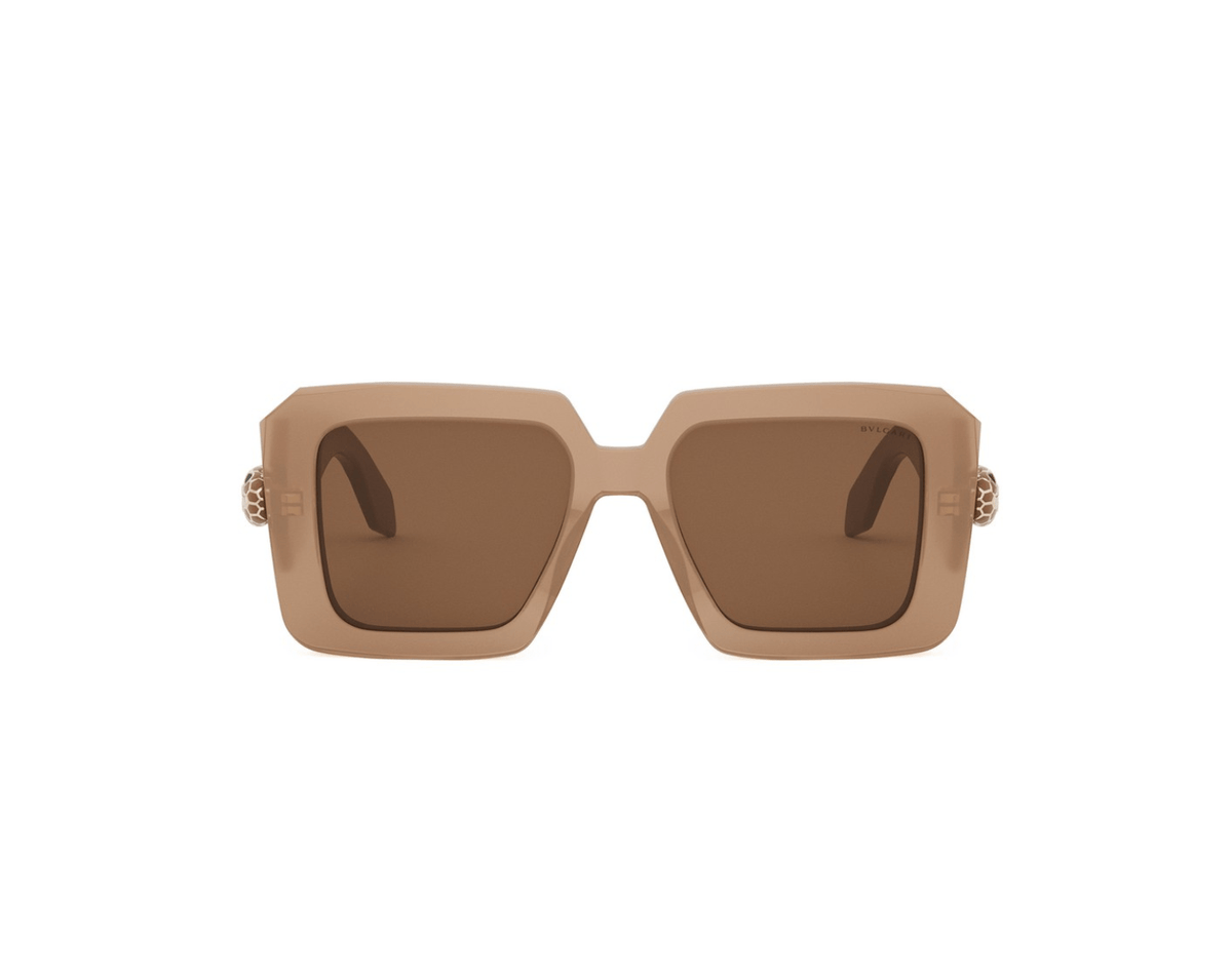 Shiny Opaline Pink-Brown