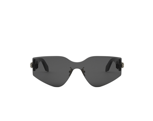 Shiny Black-Grey