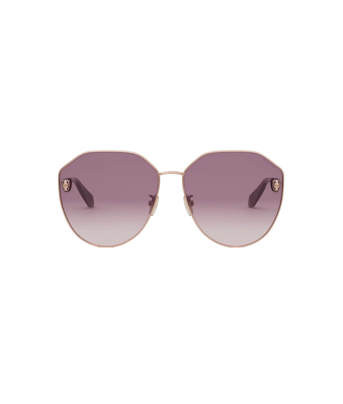 Shiny Rose Gold-Mirror Violet