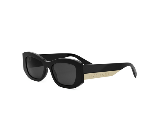 Bulgari Roma BV40037I Geometric Sunglasses-Italian craftsmanship and opulent details- VISIONMOOD