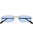 Silver-Pale Light Blue
