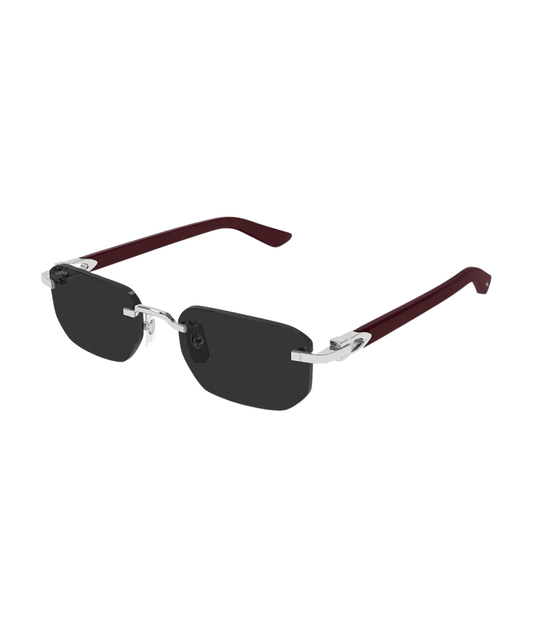Silver Burgundy-Smoke